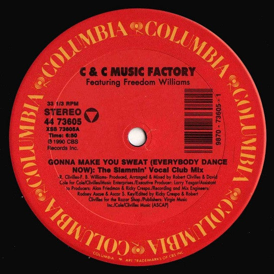 Gonna Make You Sweat (Everybody Dance Now) - secondary