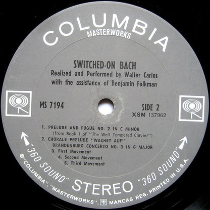 Switched-On Bach - secondary