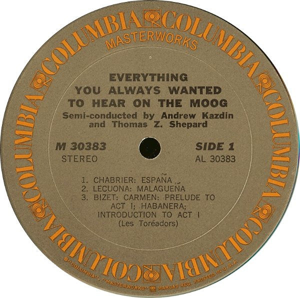 Everything You Always Wanted To Hear On The Moog (But Were Afraid To Ask For) - secondary