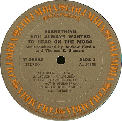 Everything You Always Wanted To Hear On The Moog (But Were Afraid To Ask For) - secondary