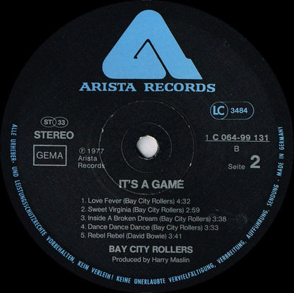 Bay City Rollers - It's A Game