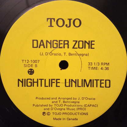 12" Single: Nightlife Unlimited - Danger Zone
