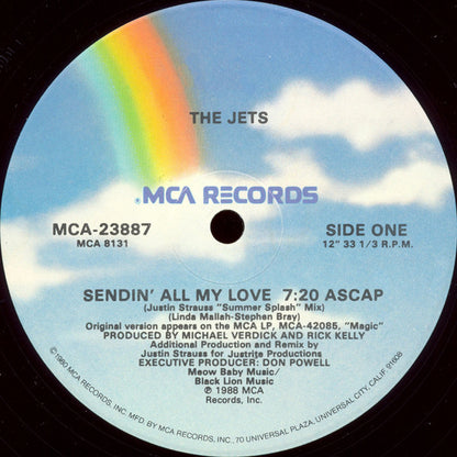 12" Single: The Jets - Sendin' All My Love