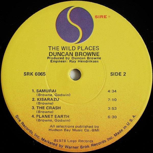 Duncan Browne - The Wild Places