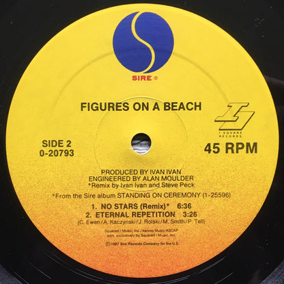 12" Single: Figures On A Beach - No Stars