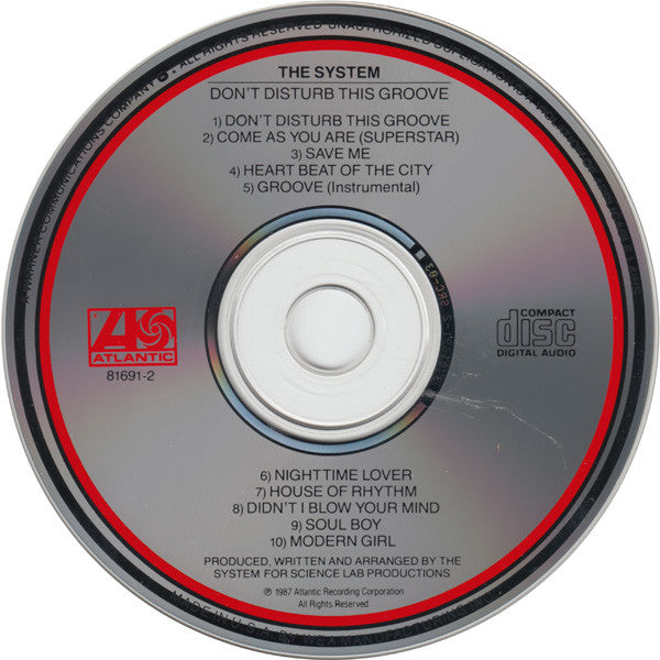 The System - Don't Disturb This Groove