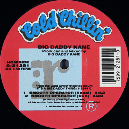 12" Single: Big Daddy Kane - Smooth Operator / Warm It Up Kane