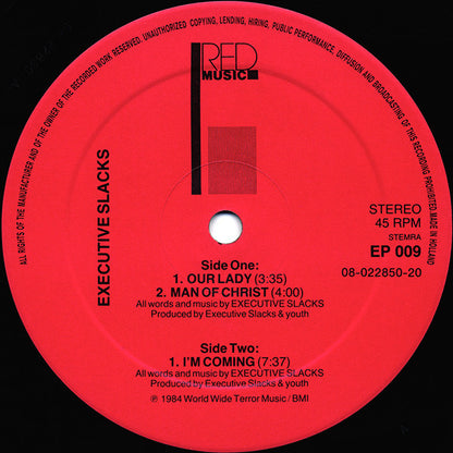 12" Single: Executive Slacks - Our Lady