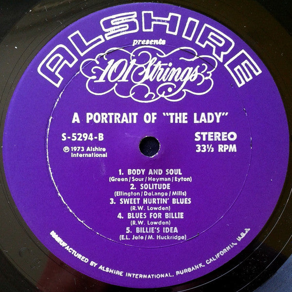 101 Strings - A Portrait Of 'The Lady'