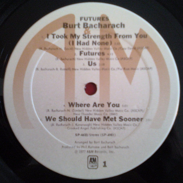 Burt Bacharach - Futures