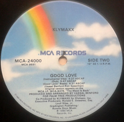 12" Single: Klymaxx - Good Love