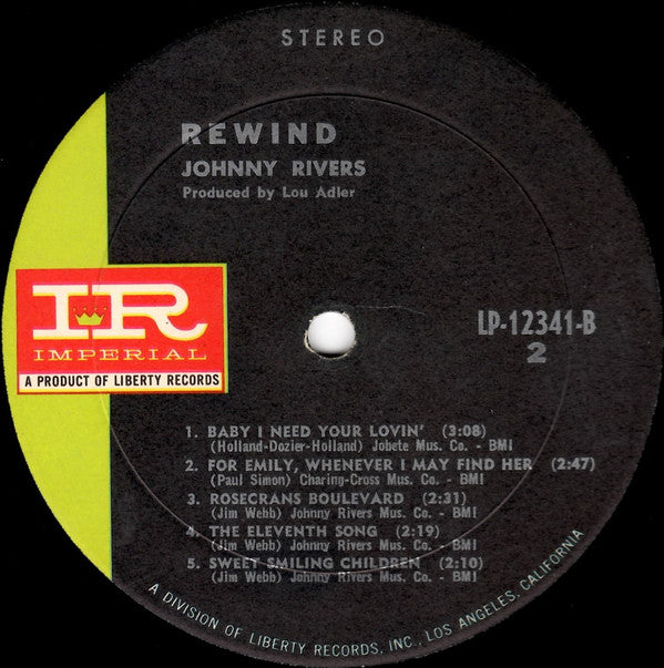Johnny Rivers - Rewind
