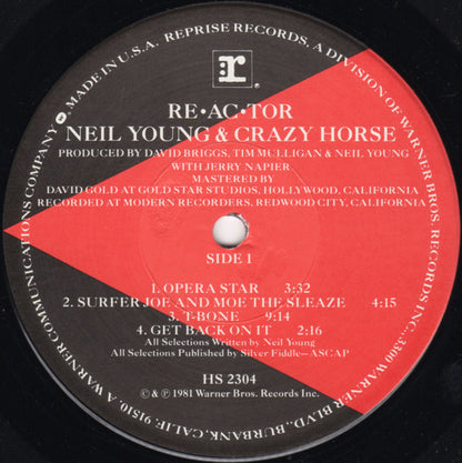 Neil Young, Crazy Horse - Re·ac·tor