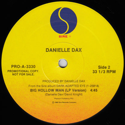 12" Single: Danielle Dax - Cat-House / Big Hollow Man