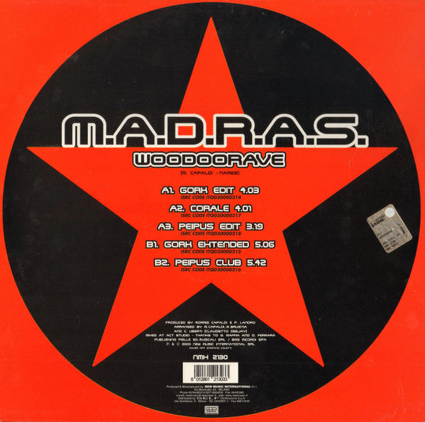 12": M.A.D.R.A.S. - Woodoorave