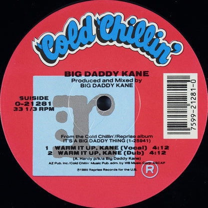 12" Single: Big Daddy Kane - Smooth Operator / Warm It Up Kane
