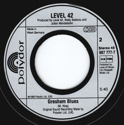 7" Single: Level 42 - Heaven In My Hands