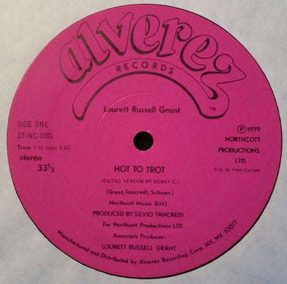12" Single: Lourett Russell Grant - Hot To Trot