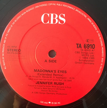 12" Single: Jennifer Rush - Madonna's Eyes
