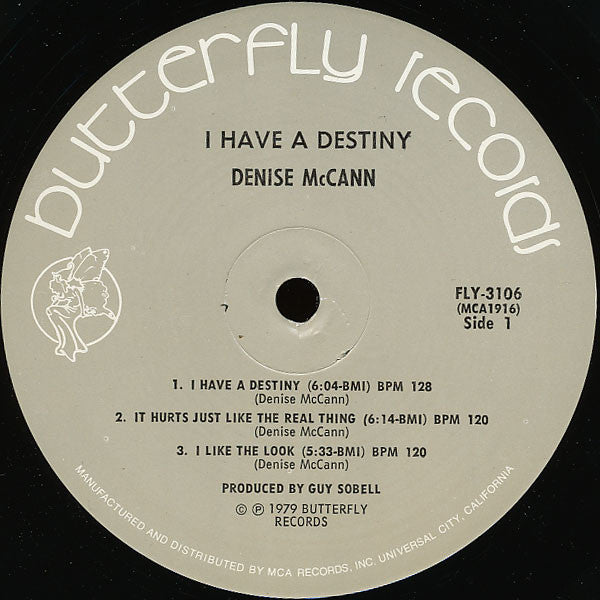 Denise McCann - I Have A Destiny