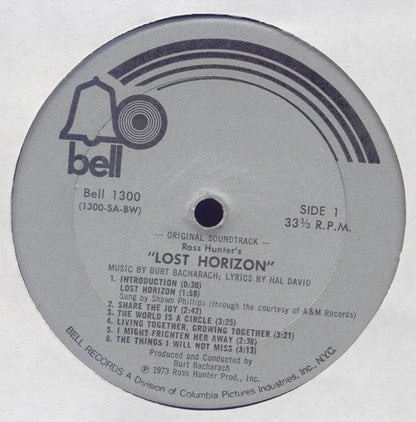 Burt Bacharach, Hal David - Lost Horizon (Original Soundtrack)