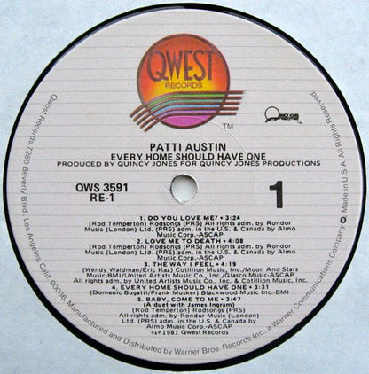 Patti Austin - Every Home Should Have One