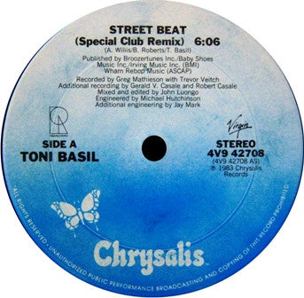 12" Single: Toni Basil - Street Beat