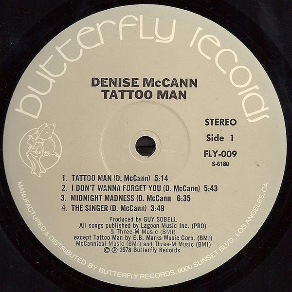 Denise McCann - Tattoo Man