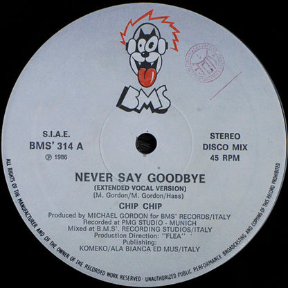 12" Single: Chip Chip - Never Say Goodbye