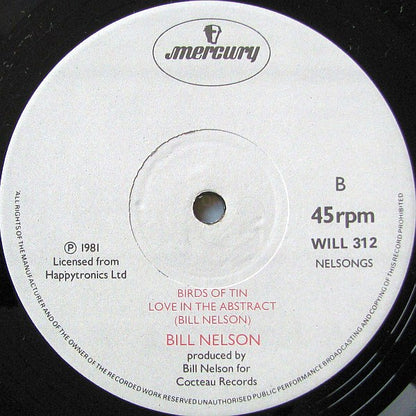 Bill Nelson - Living In My Limousine (Remix) / White Sounds