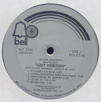 Burt Bacharach, Hal David - Lost Horizon (Original Soundtrack)
