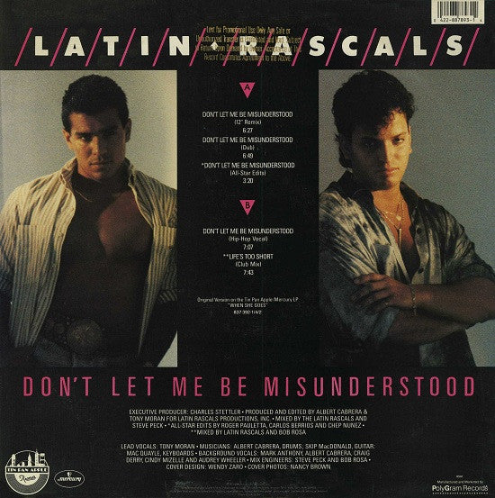 The Latin Rascals - Don't Let Me Be Misunderstood