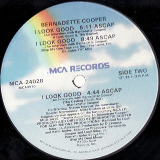 12": Bernadette Cooper - I Look Good