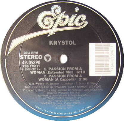 12" Single: Krystol - Passion From A Woman