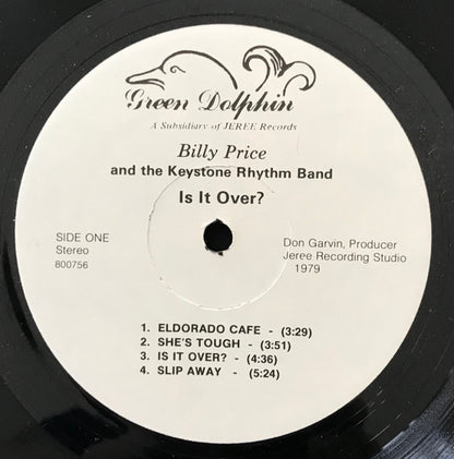 Billy Price And The Keystone Rhythm Band - Is It Over?