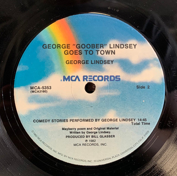 George Lindsey - George 'Goober' Lindsey Goes To Town
