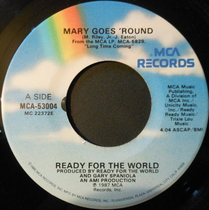 7" Single: Ready For The World - Mary Goes 'Round