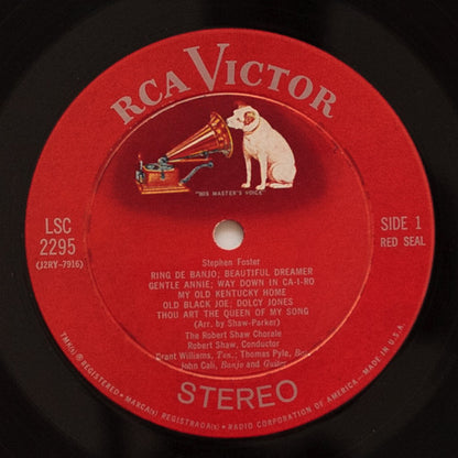 Stephen Foster, The Robert Shaw Chorale - Stephen Foster Favorites