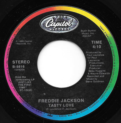 7" Single: Freddie Jackson - Tasty Love / I Wanna Say I Love You