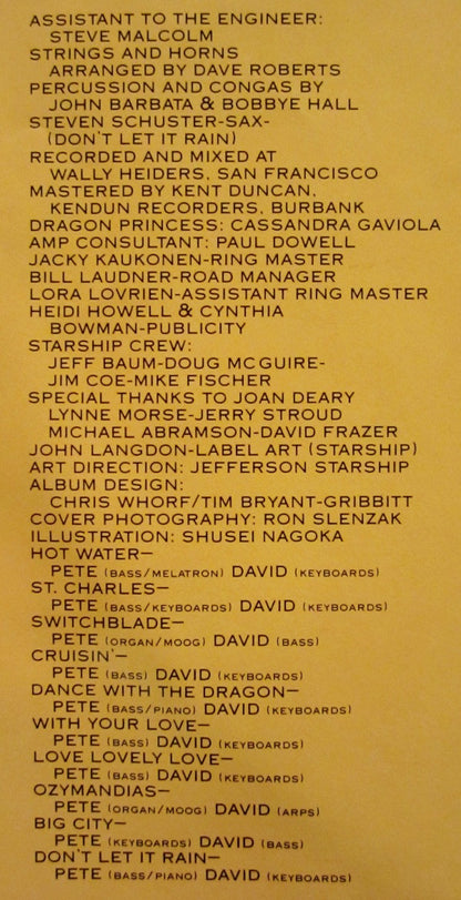 Jefferson Starship - Spitfire