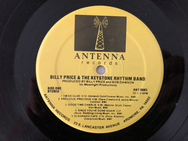 Billy Price And The Keystone Rhythm Band - Live