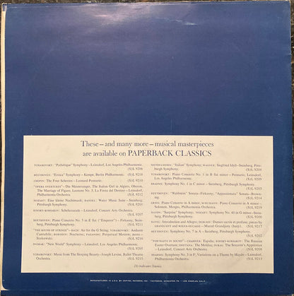 The Pittsburgh Symphony Orchestra, William Steinberg - Brahms Symphony No. 1 In C Minor