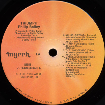 Philip Bailey - Triumph