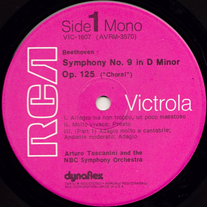Arturo Toscanini, Eileen Farrell, Nan Merriman, Jan Peerce, Norman Scott, The Robert Shaw Chorale, NBC Symphony Orchestra, Ludwig van Beethoven - Ninth Symphony
