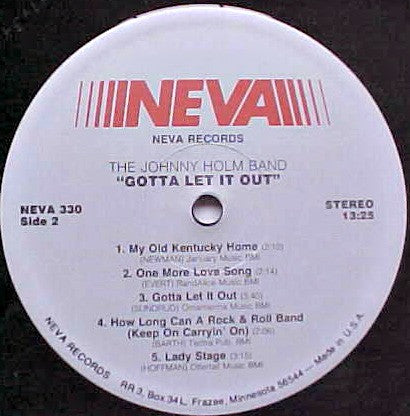 The Johnny Holm Band - Gotta Let It Out