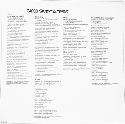 Blood, Sweat And Tears - New Blood