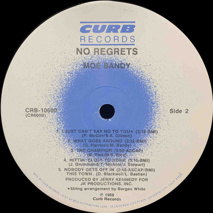 Moe Bandy - No Regrets