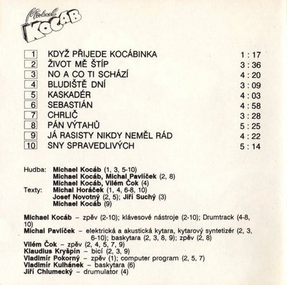 Michael Kocáb - Povídali, Že Mu Hráli