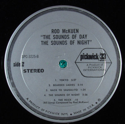 Rod McKuen - The Sounds Of Day, The Sounds Of Night