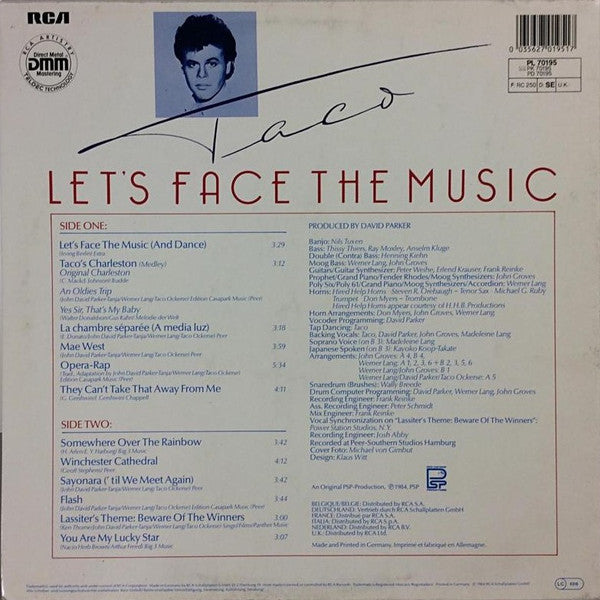Taco - Let's Face The Music